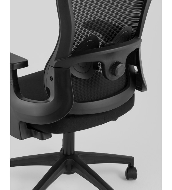 Кресло офисное TopChairs Petal черный
