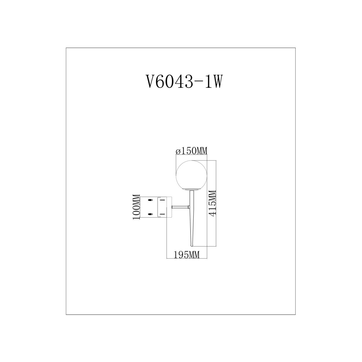 Бра Moderli V6043-1W Scrumbel