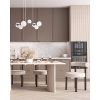 Стол обеденный Celestia 180*90*75 см бежевый