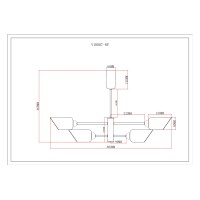 Люстра подвесная Moderli V10807-8P Avery