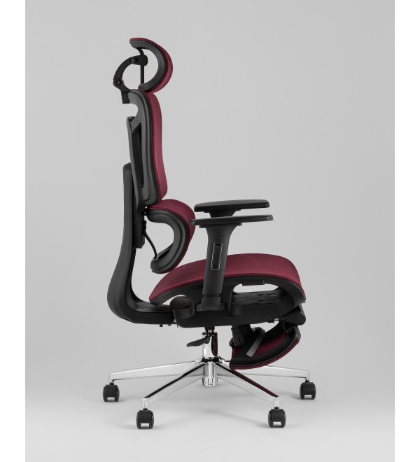 Кресло офисное TopChairs Nimbus бордовый