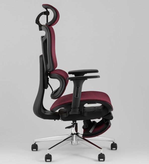 Кресло офисное TopChairs Nimbus бордовый
