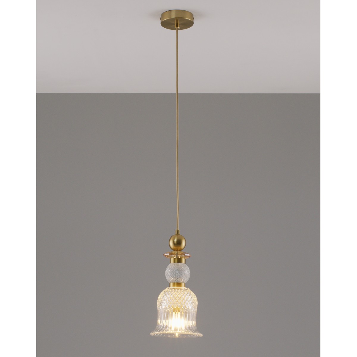 Светильник подвесной Moderli V10905-P Glassy
