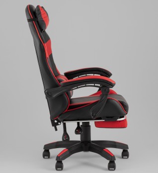 Кресло спортивное TopChairs MG-7019 черно-красный