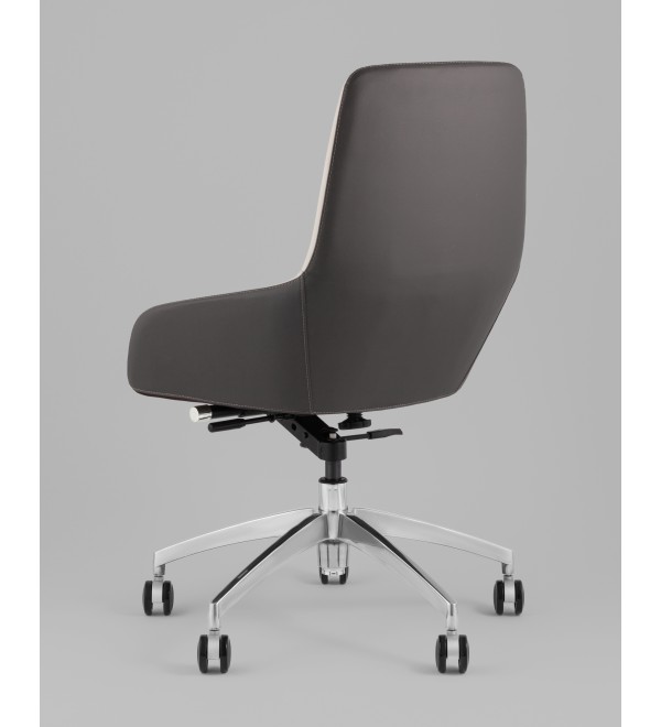 Кресло офисное TopChairs Soulo светло-серый, серый