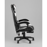 Кресло спортивное TopChairs MG-7019 черно-белый