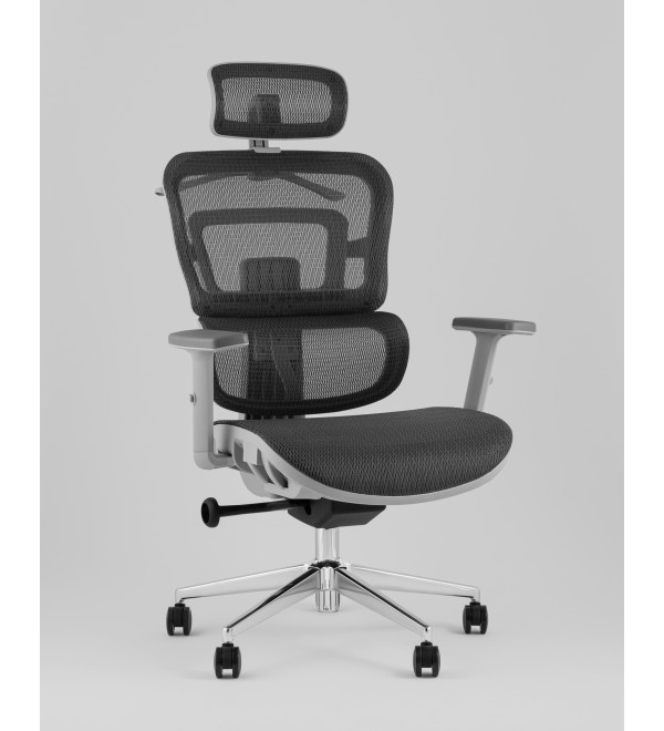 Кресло офисное TopChairs Techno Professional серый