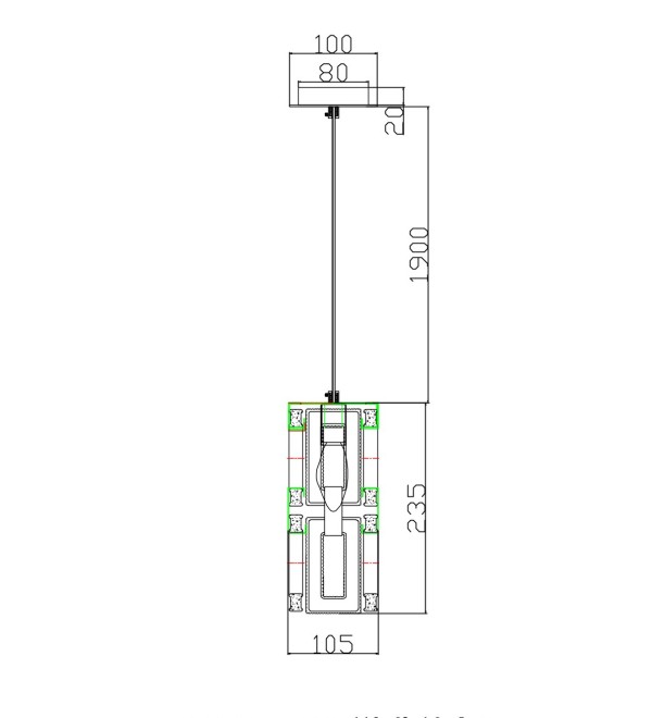 Светильник подвесной Moderli V11080-1P Lilly