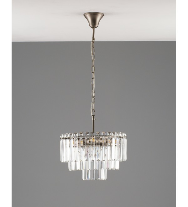Люстра подвесная Moderli V10736-4P Crystal