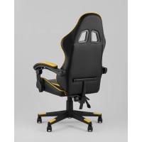 Кресло спортивное TopChairs Shadow черно-желтый