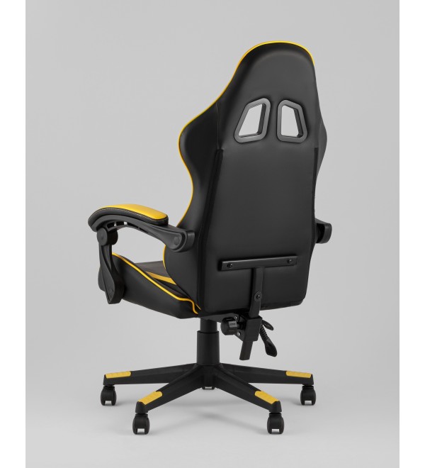 Кресло спортивное TopChairs Shadow черно-желтый
