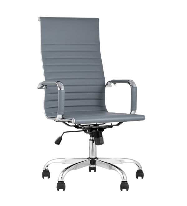 Кресло руководителя TopChairs City серый