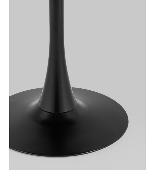 Стол Tulip D80 черный