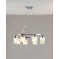 Люстра подвесная Moderli V11708-8P Prismique