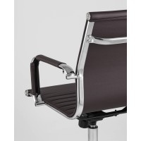 Кресло офисное TopChairs City S коричневое