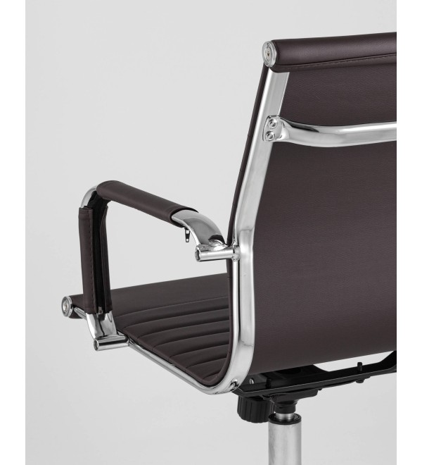 Кресло офисное TopChairs City S коричневое