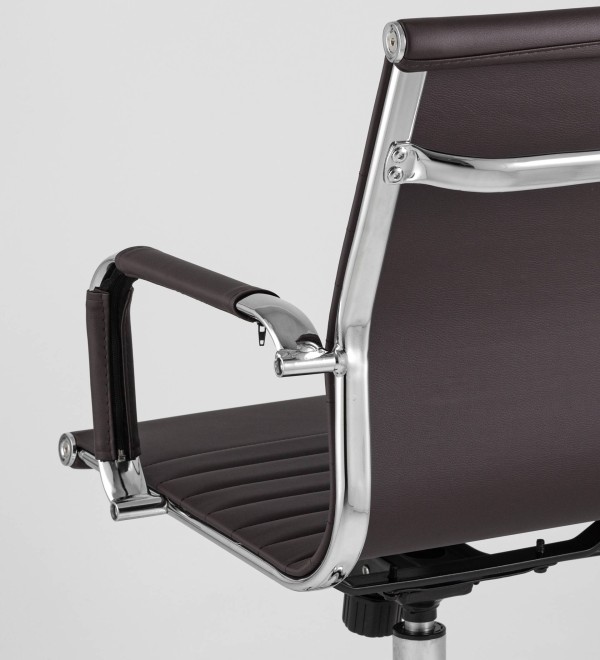 Кресло офисное TopChairs City S коричневое