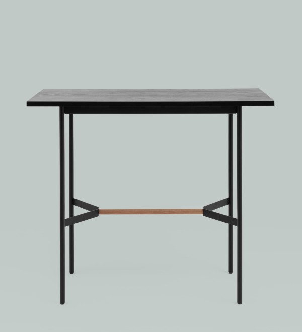 Стол барный Knobb 120*60 черный