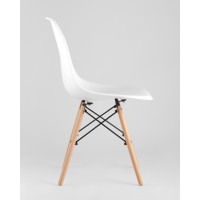 Стул Eames Style DSW белый x4 (разборный каркас)