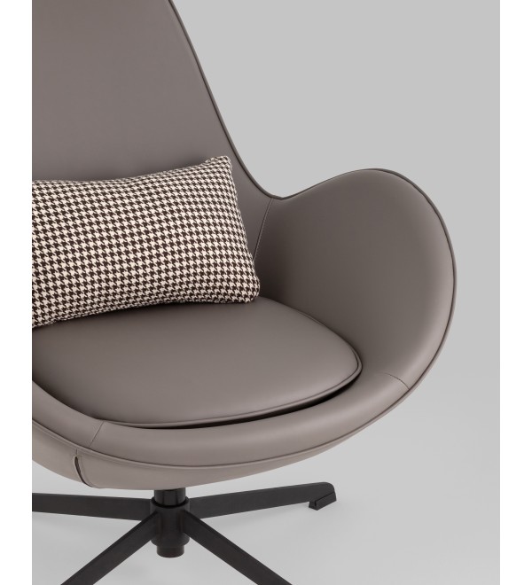 Кресло TopChairs Ostra серый