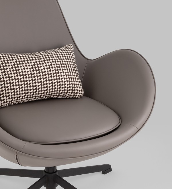 Кресло TopChairs Ostra серый