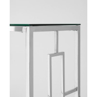 Консоль БРУКЛИН 120*40 серебро