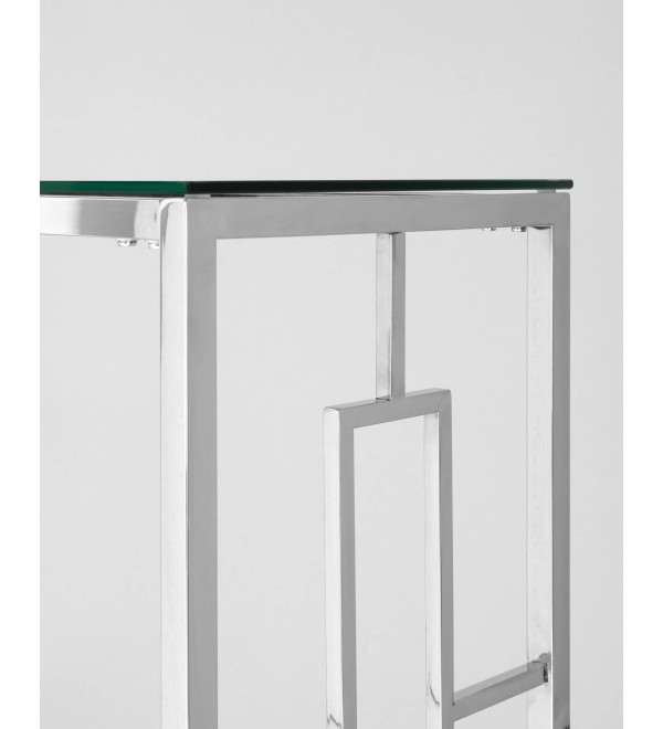 Консоль БРУКЛИН 120*40 серебро