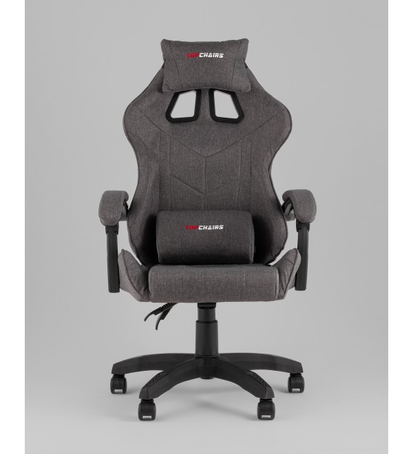 Кресло спортивное TopChairs MG-7036 ткань серый