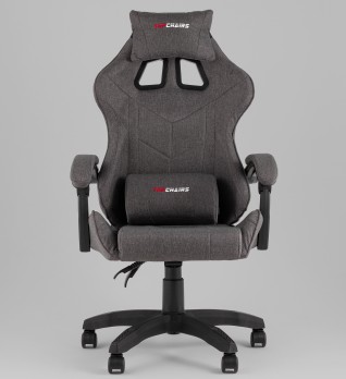 Кресло спортивное TopChairs MG-7036 ткань серый