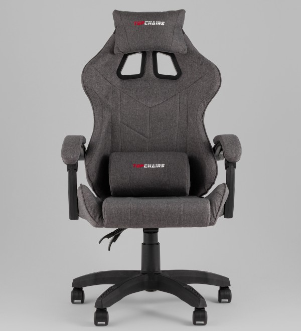 Кресло спортивное TopChairs MG-7036 ткань серый