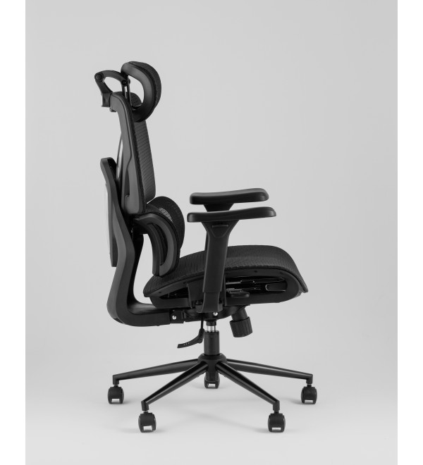 Кресло офисное TopChairs Structo черная сетка