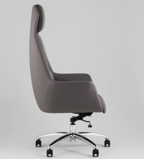 Кресло руководителя TopChairs Viking NEW серое