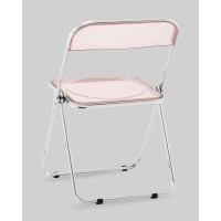 Стул Fold Pink складной розовый