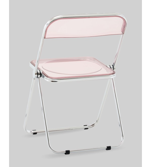 Стул Fold Pink складной розовый