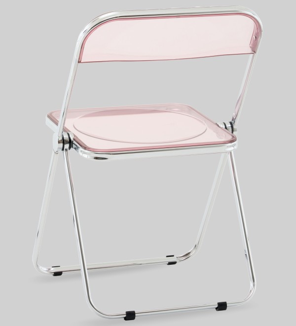 Стул Fold Pink складной розовый