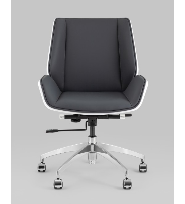 Кресло офисное TopChairs Crown SN серо-голубой