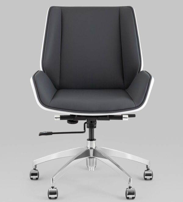 Кресло офисное TopChairs Crown SN серо-голубой