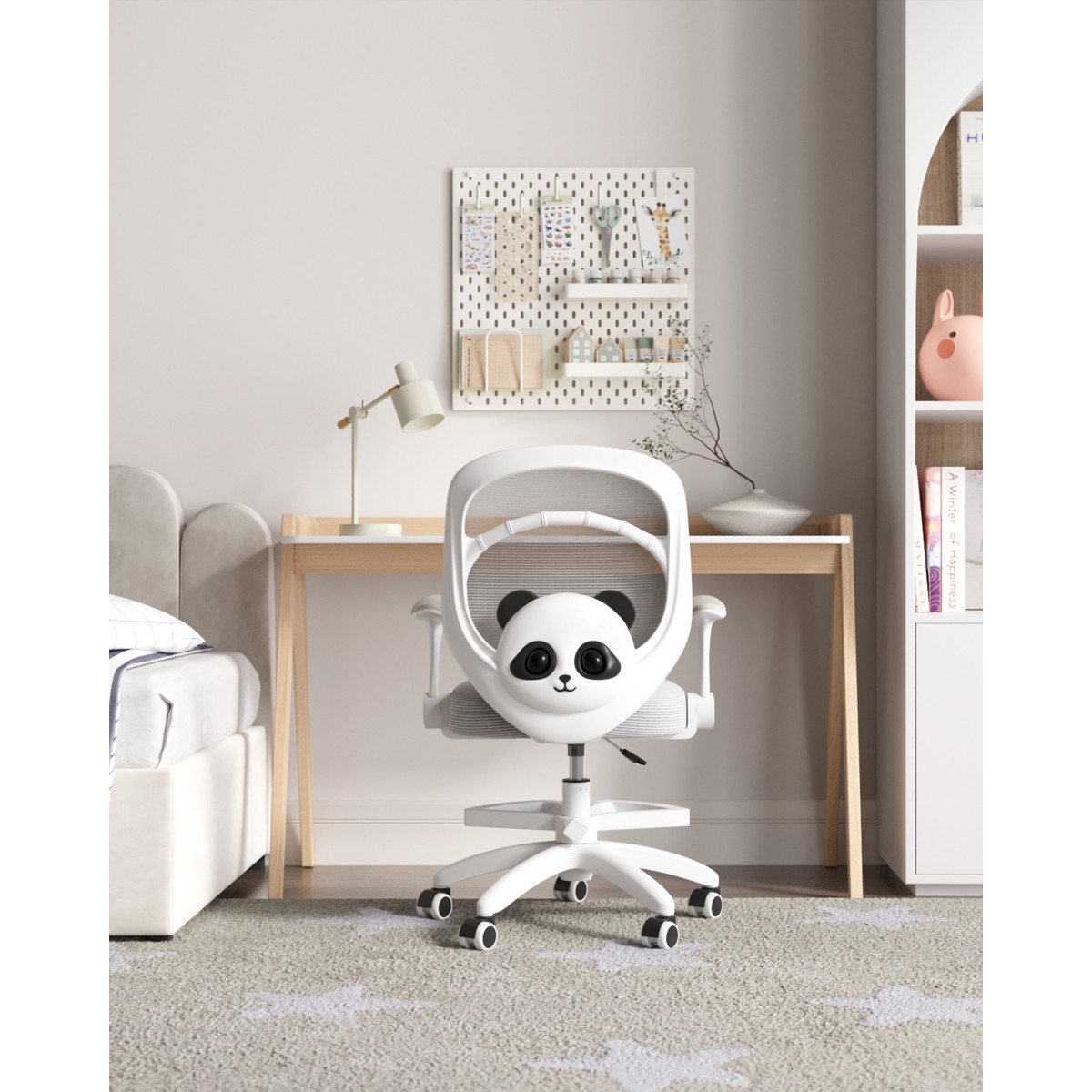 Кресло TopChairs Panda серый