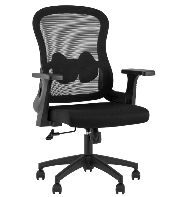 Кресло офисное TopChairs Petal черный