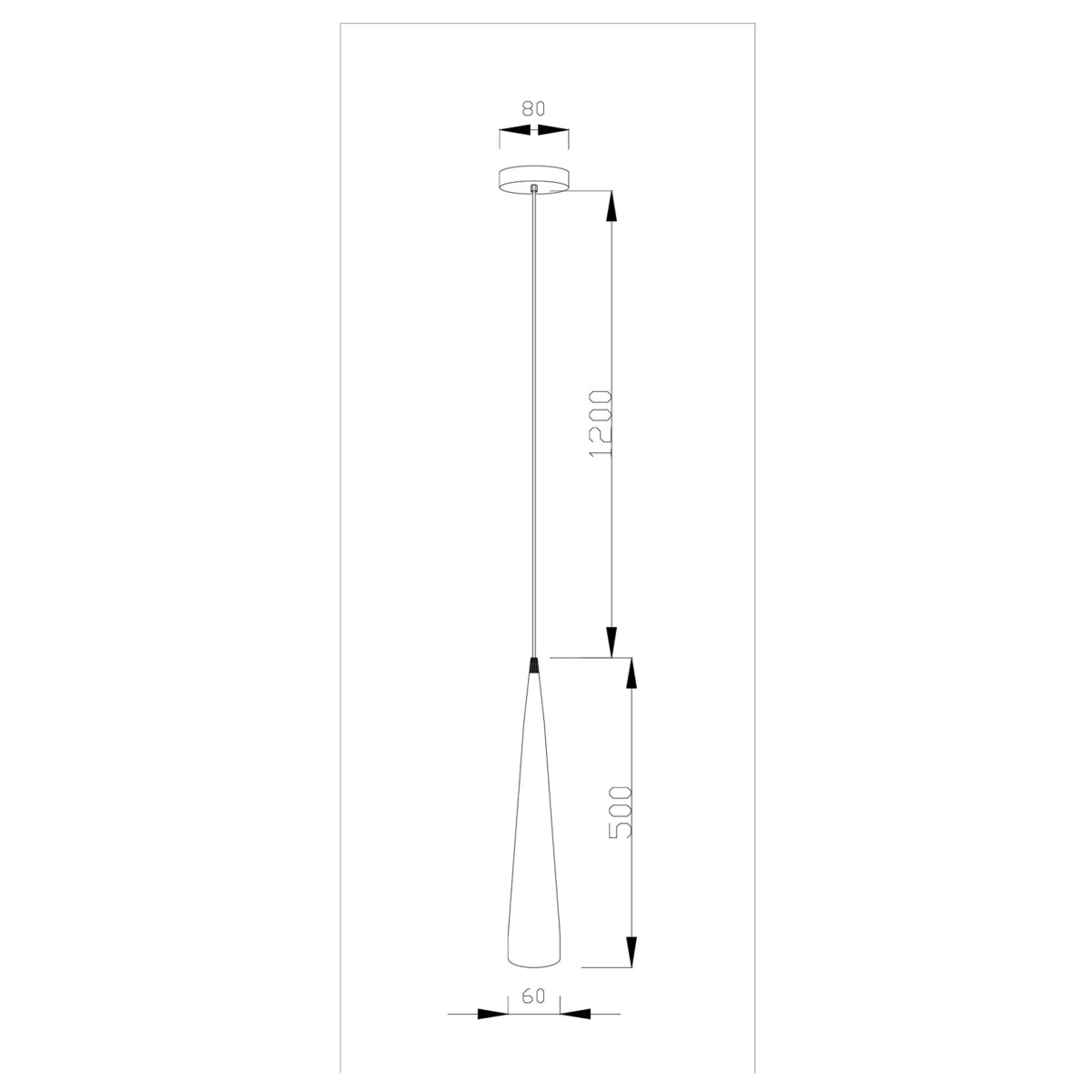 Светодиодный подвесной светильник Moderli V2351-PL Epoch