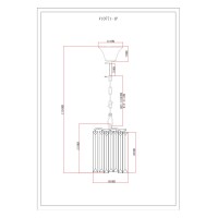 Светильник подвесной Moderli V10771-1P Wave