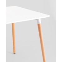 Стол Oslo Square  80х80 см белый