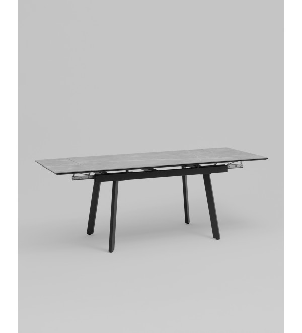 Стол Тайл 140-200/85/75 столешница керамика Larka Grey