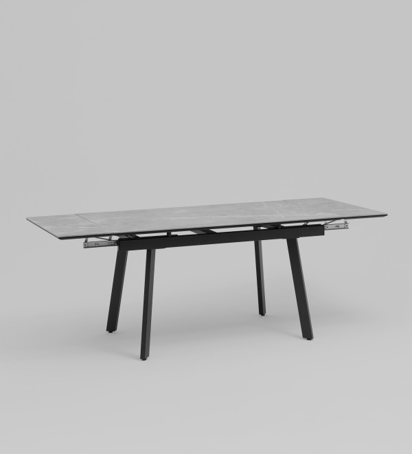 Стол Тайл 140-200/85/75 столешница керамика Larka Grey