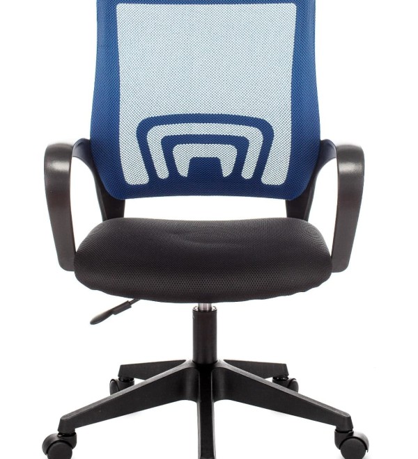 Кресло офисное TopChairs ST-Basic сетка/ткань синий