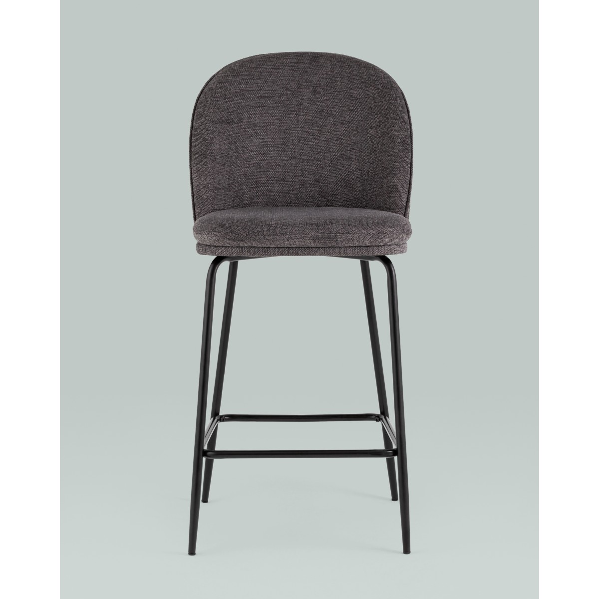Стул полубарный Echo темно-серый