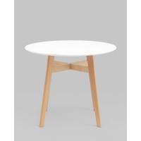 Стол обеденный Target Circle 90*90 белый