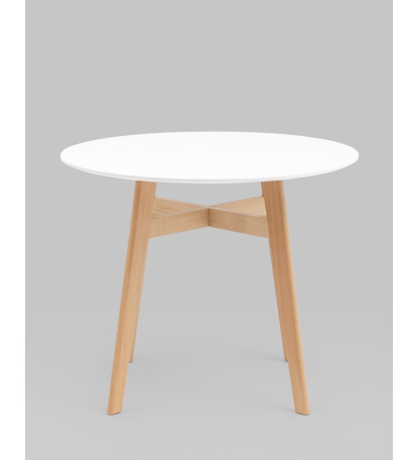 Стол обеденный Target Circle 90*90 белый