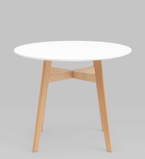 Стол обеденный Target Circle 90*90 белый