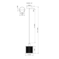 Подвесной светильник Moderli V2870-1P Brizzi